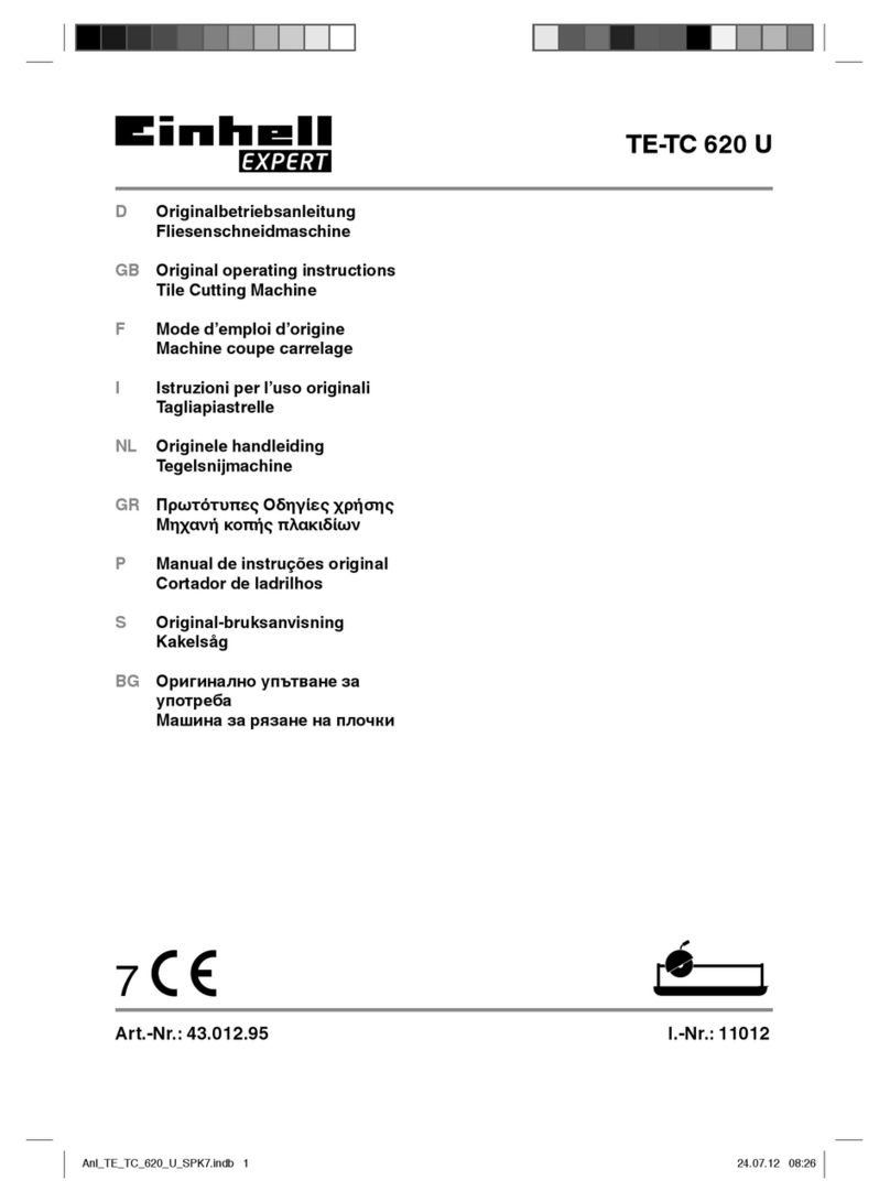 EINHELL Expert TE-TC 620 U Original operating instructions EINHELL Expert TE-TC 620 U Original operating instructions