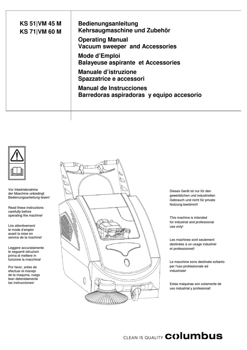Columbus KS 51 VM 45 M operating manual