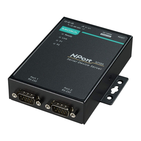 Moxa Technologies NPort 5210A User manual