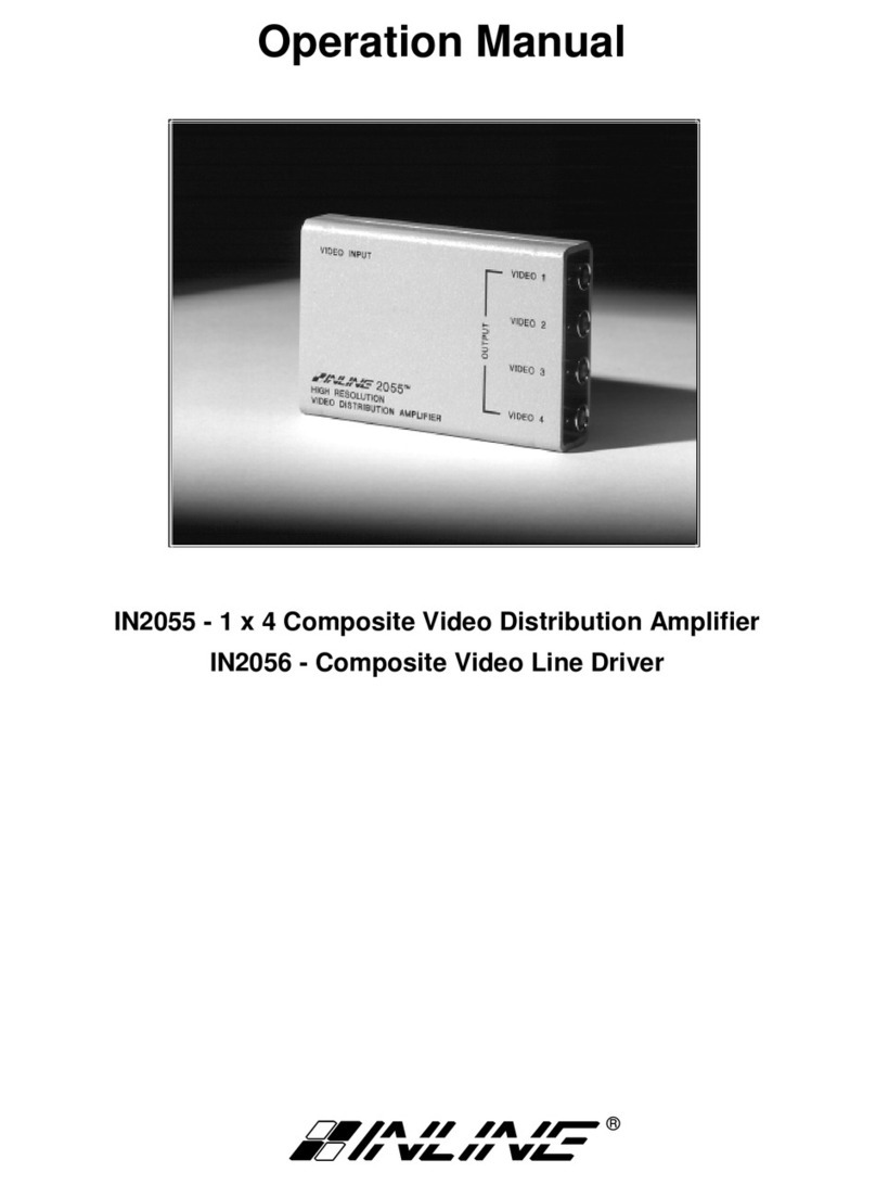 Inline IN2055 User manual Inline IN2055 User manual