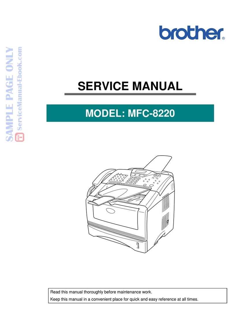 Brother MFC-8220 User manual Brother MFC-8220 User manual