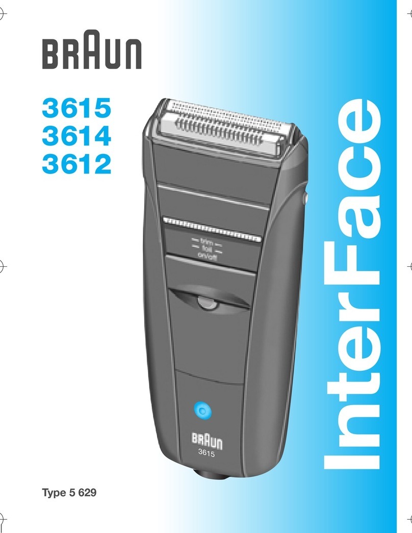 Braun InterFace 3615 User manual