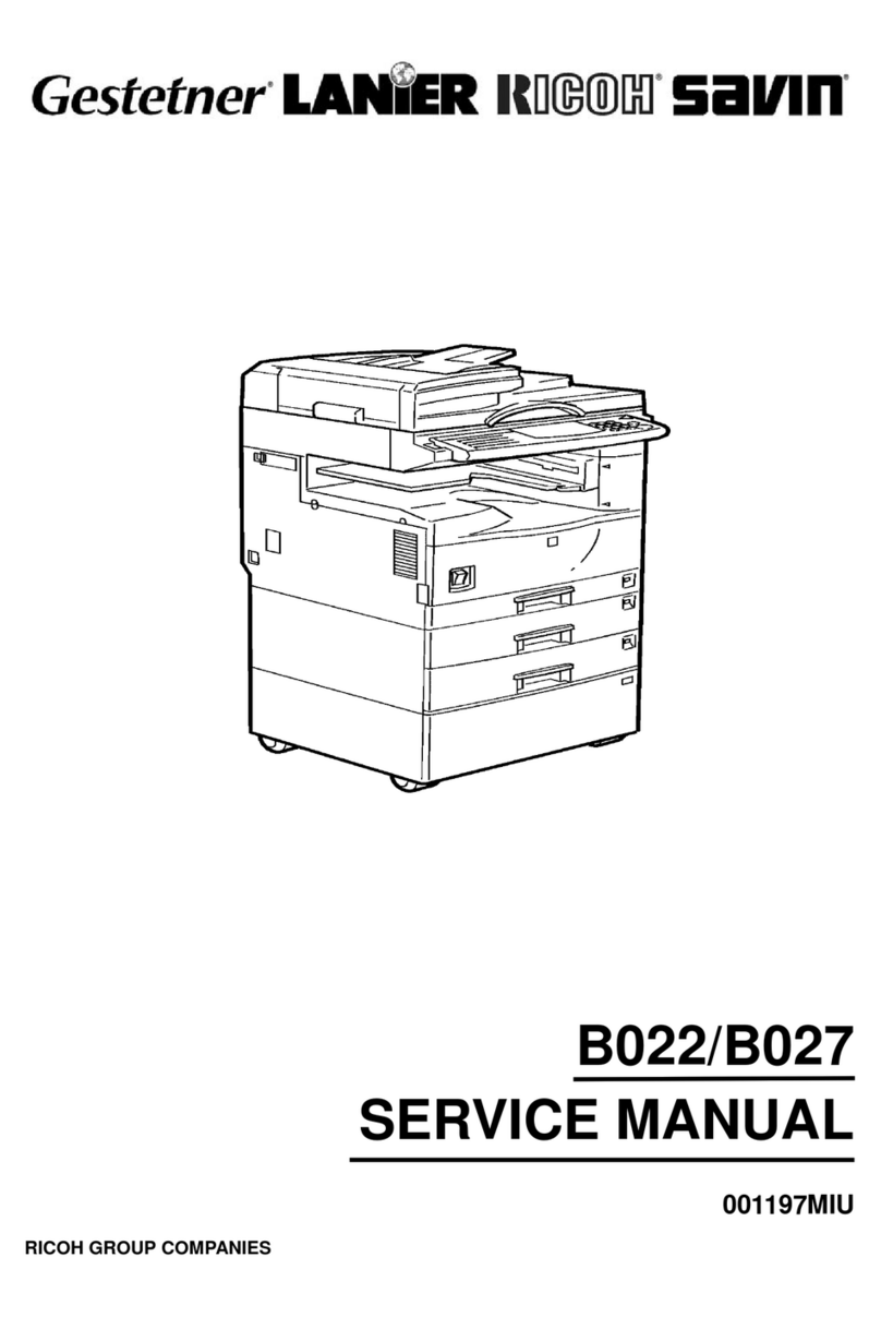 Ricoh B022 User manual