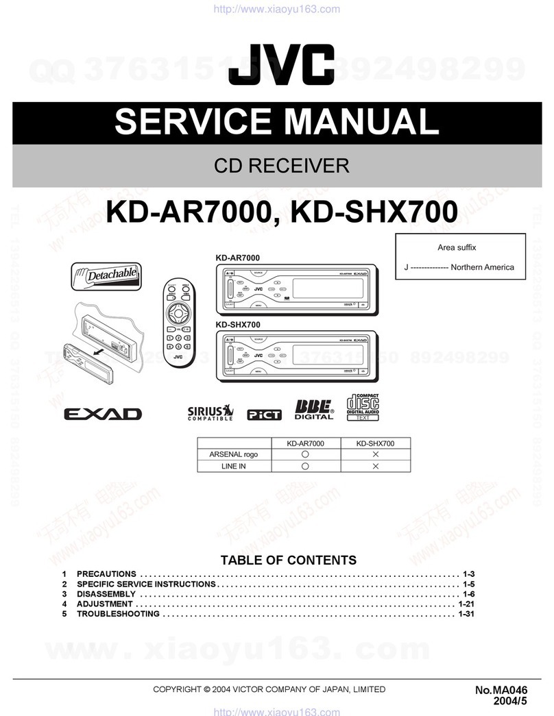 JVC KD-AR7000 User manual