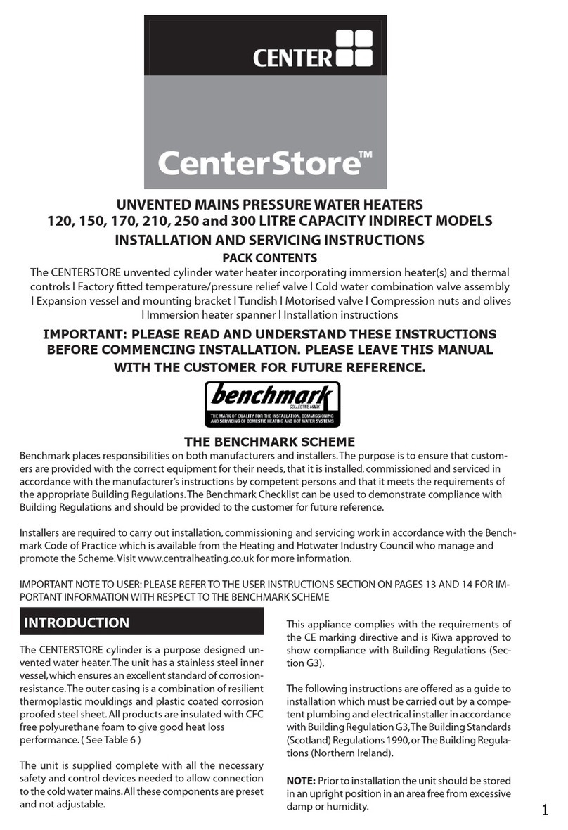 Benchmark Centerstore 120 User guide