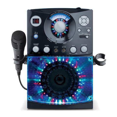 The Singing Machine SML-385 User manual