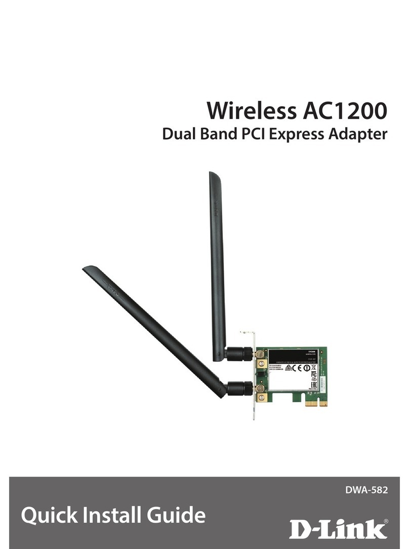 D-Link DWA-582 User manual D-Link DWA-582 User manual