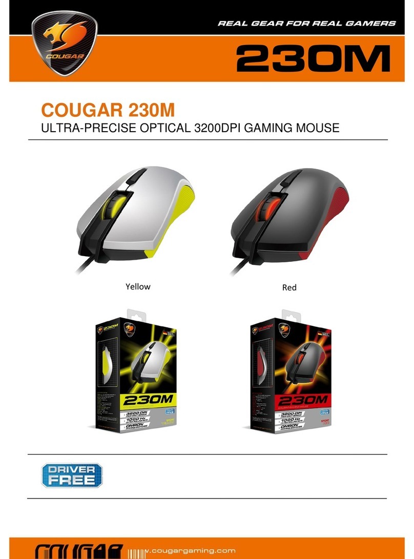 COUGAR 230M manual