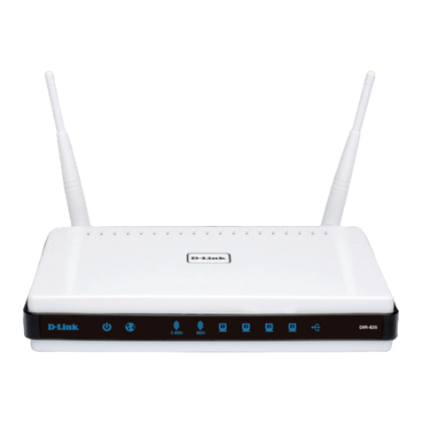 D-Link SharePort DIR-825 User manual D-Link SharePort DIR-825 User manual