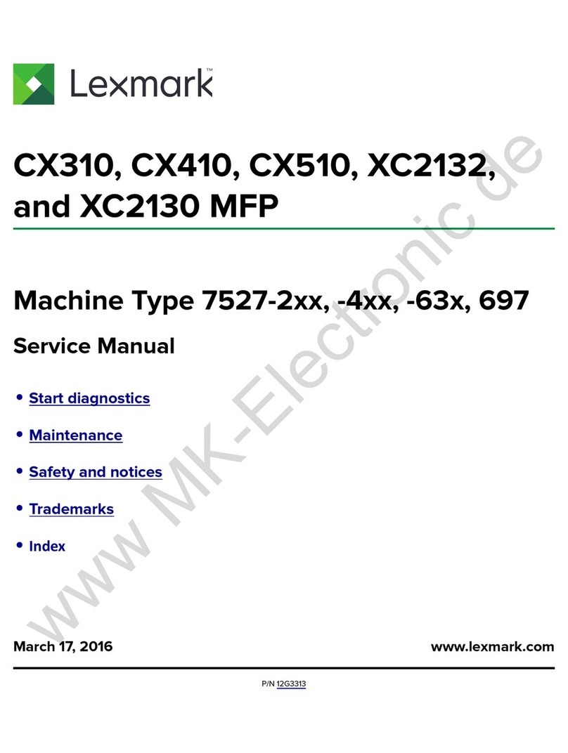Lexmark CX310 series User manual