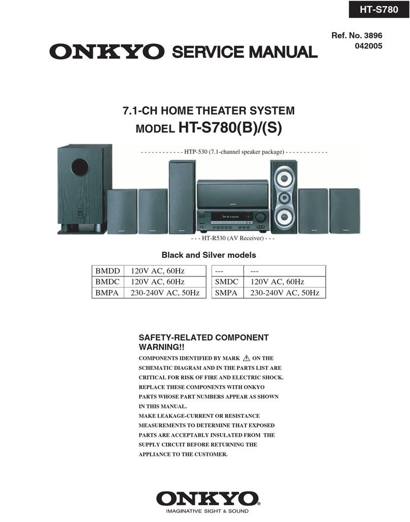 Onkyo HT-S780(B)/(S) User manual