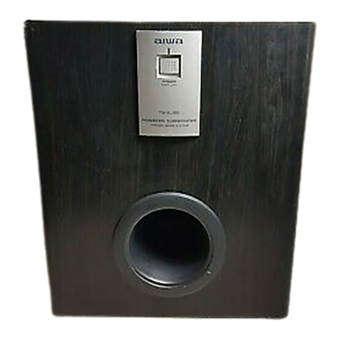 Aiwa TS-W150 User manual