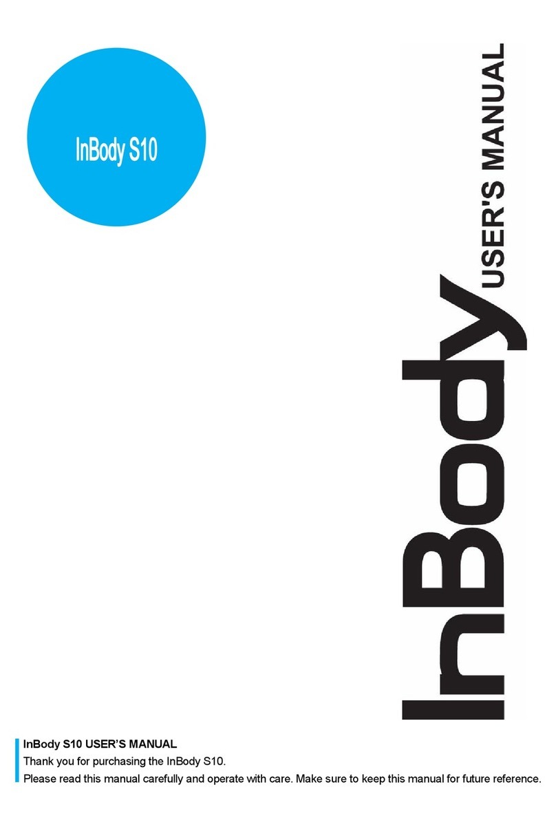 Biospace inbody s10 user manual