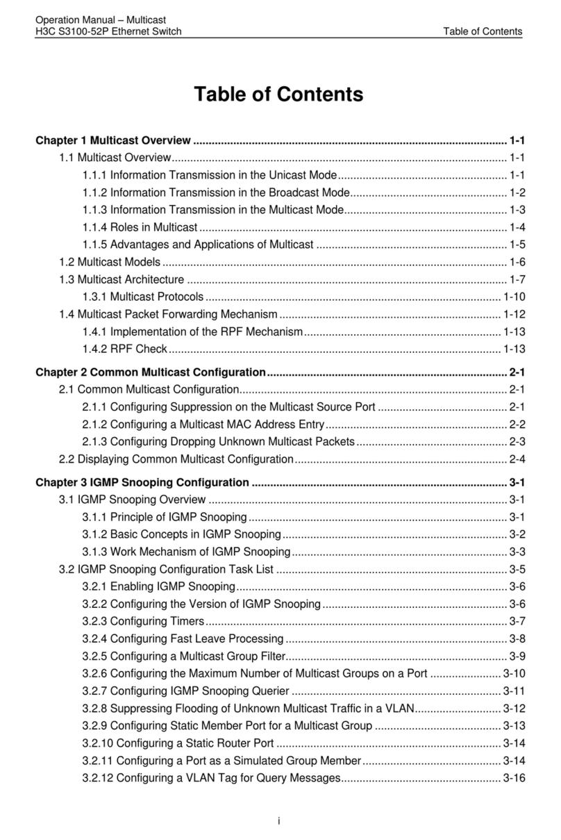 H3C S3100-52P User manual