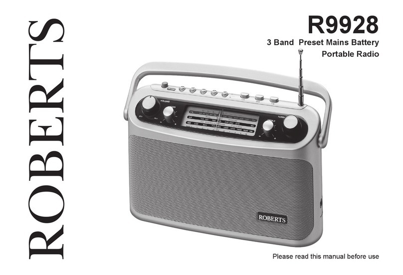 Roberts R9928 User manual Roberts R9928 User manual