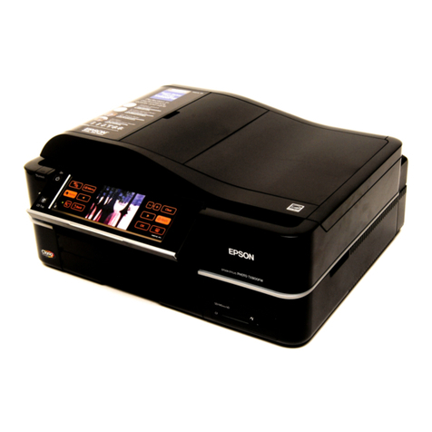 Epson Stylus Photo Printer PX800FW User manual