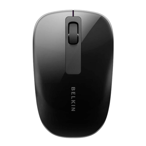 Belkin COMFORT MOUSE Quick installation guide