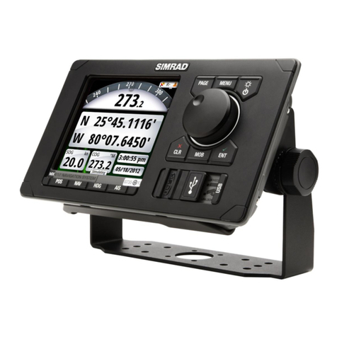 Simrad MX610 Operator and installation manual Simrad MX610 Operator and installation manual