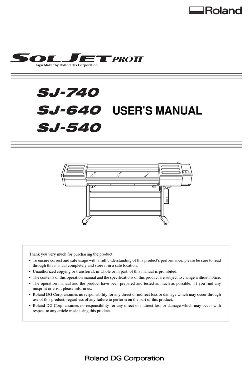 Roland SJ-740 User manual