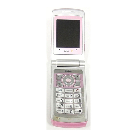 Sanyo SCP-6650 User manual