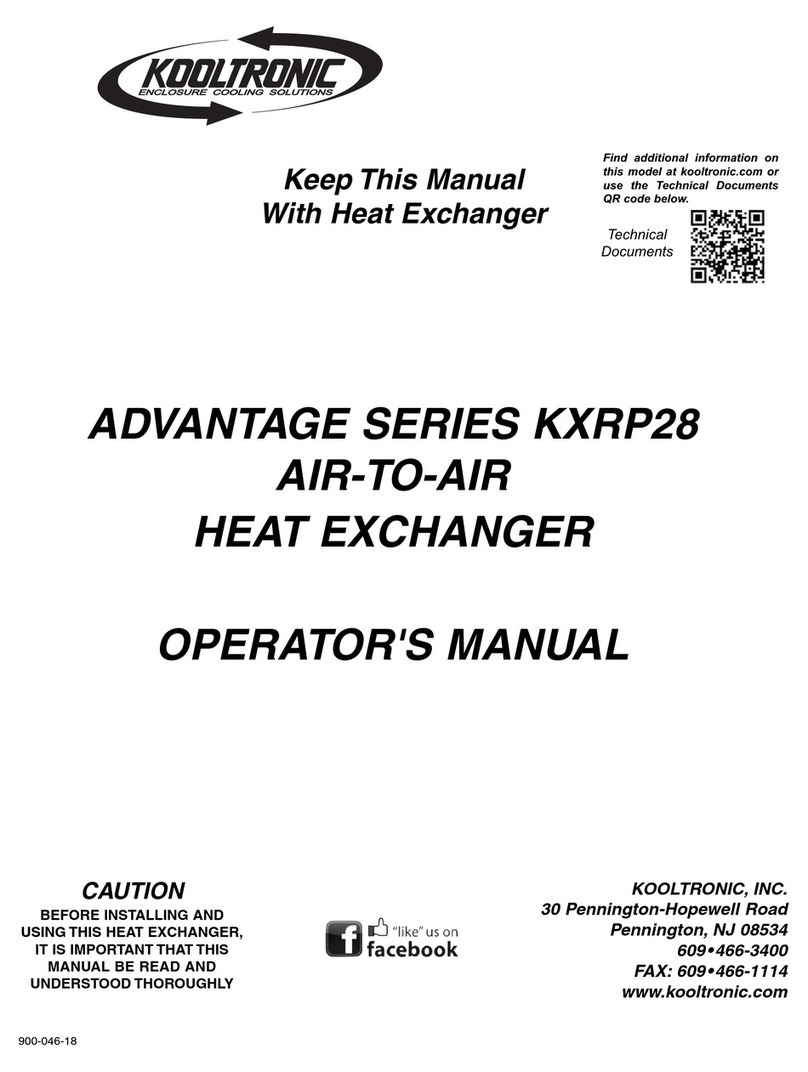Kooltronic KXRP28 User manual