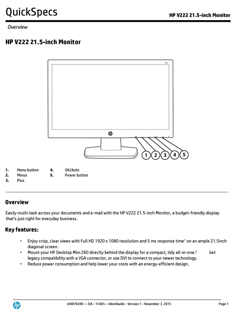 HP V222 User instructions HP V222 User instructions