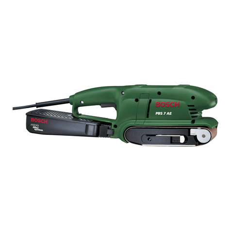 Bosch PBS 7 AE User manual