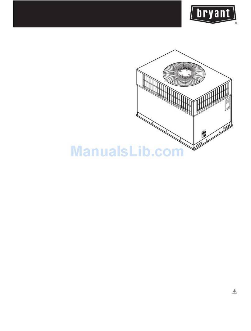 Bryant 607C024 User manual
