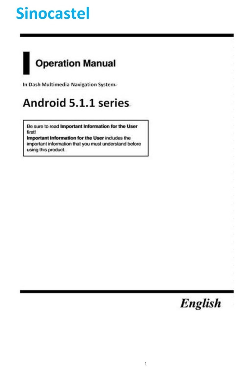 SinoCastel UNIVERSAL user manual