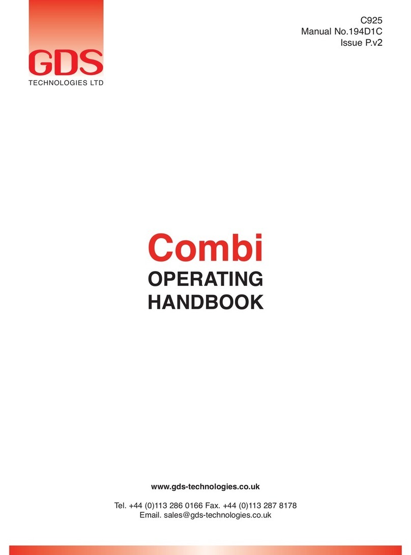 GDS Combi User manual