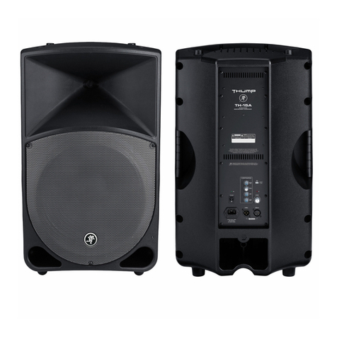 Thump th-15a User manual