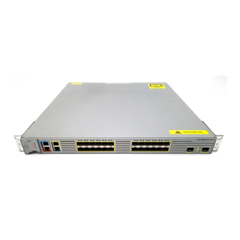 Cisco ME 3800X Installation manual