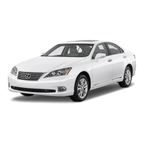 Lexus ES350 2012 quick guide