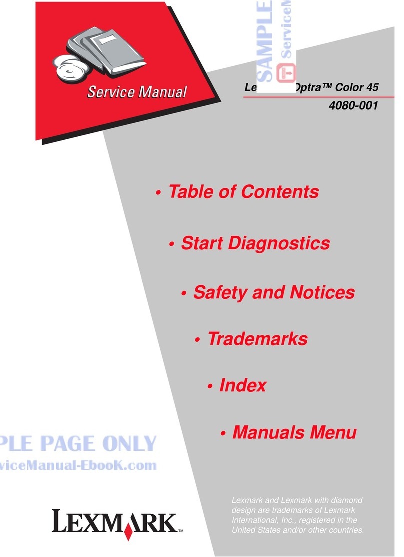 Lexmark Optra Color 45 User manual