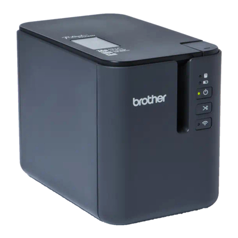 Brother PT-P950NW User manual
