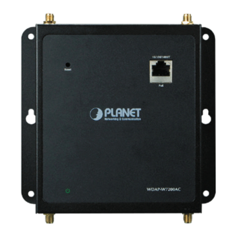 Planet WDAP-W7200AC Quick installation guide