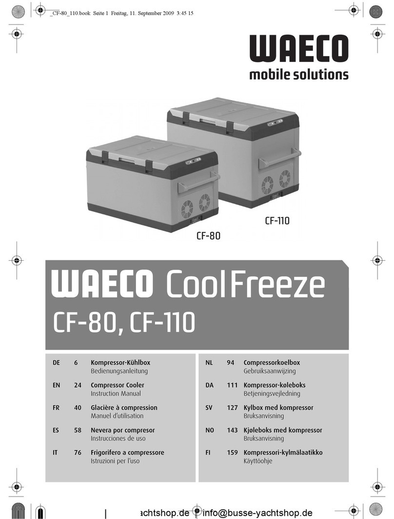 Waeco CF-80 instruction manual