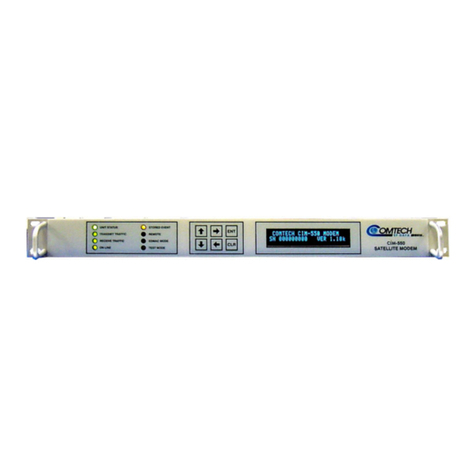 Comtech EF Data CIM-300L Operator's guide