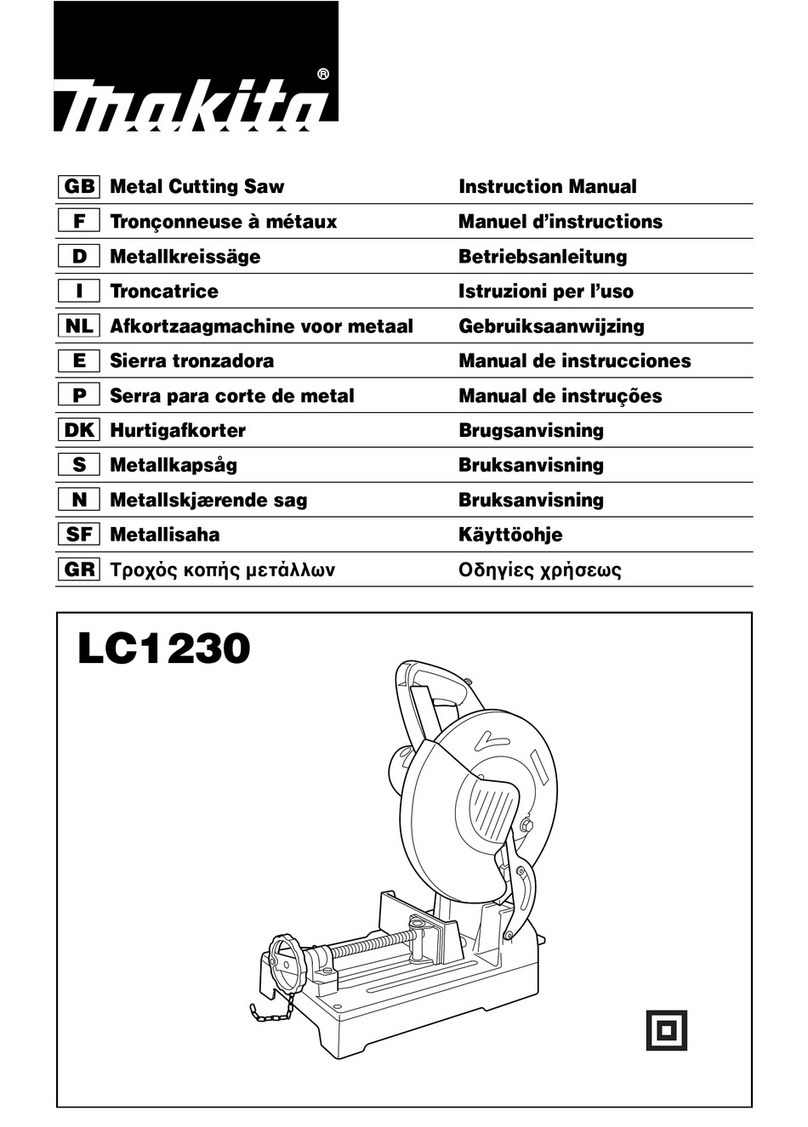 Makita LC1230 instruction manual
