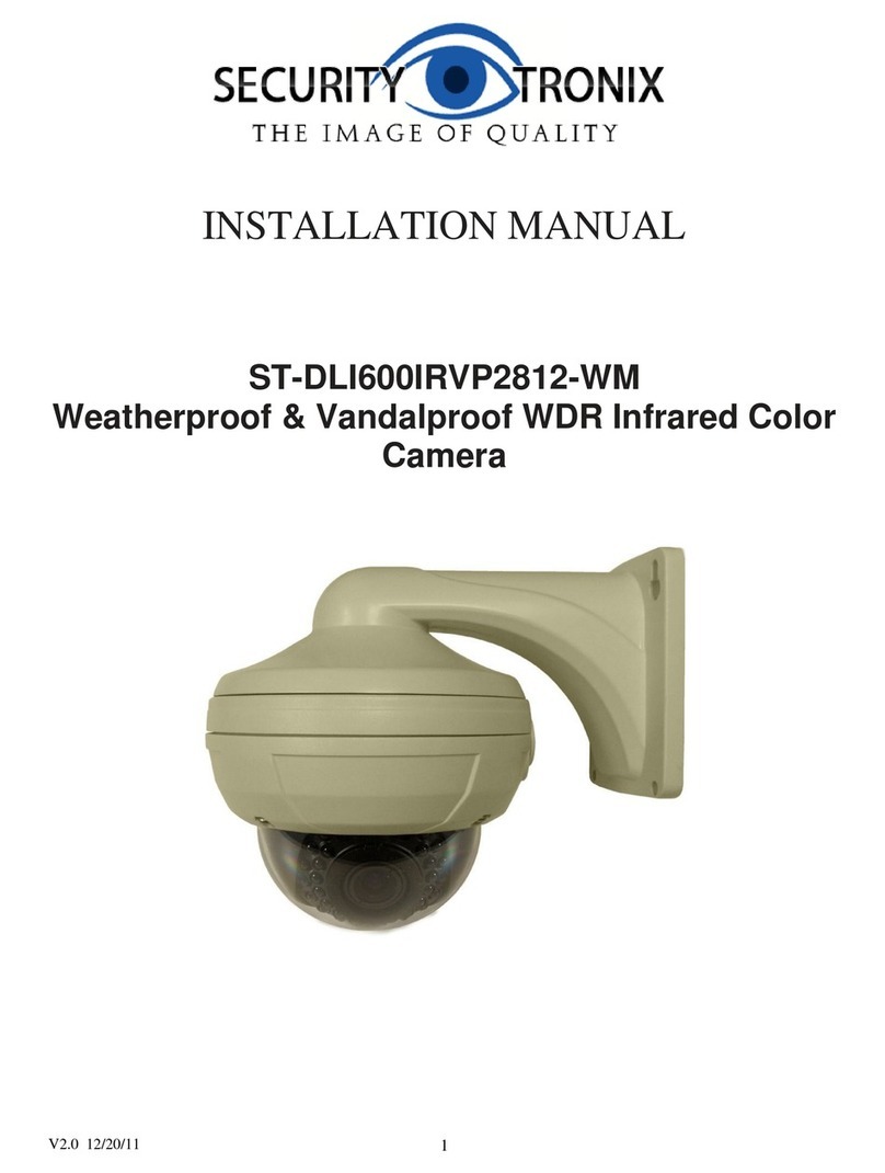 Securitytronix ST-DLI600IRVP2812-WM installation manual