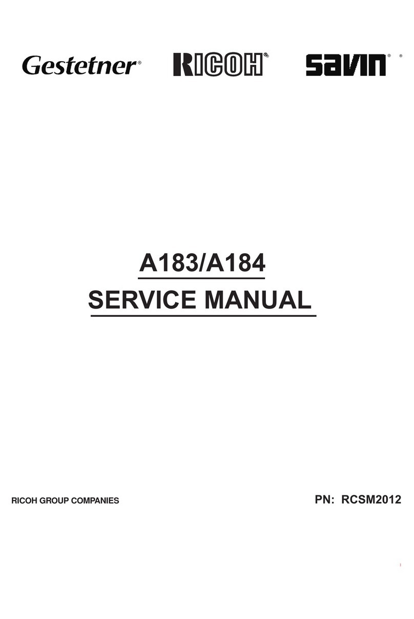 Ricoh A183 User manual Ricoh A183 User manual