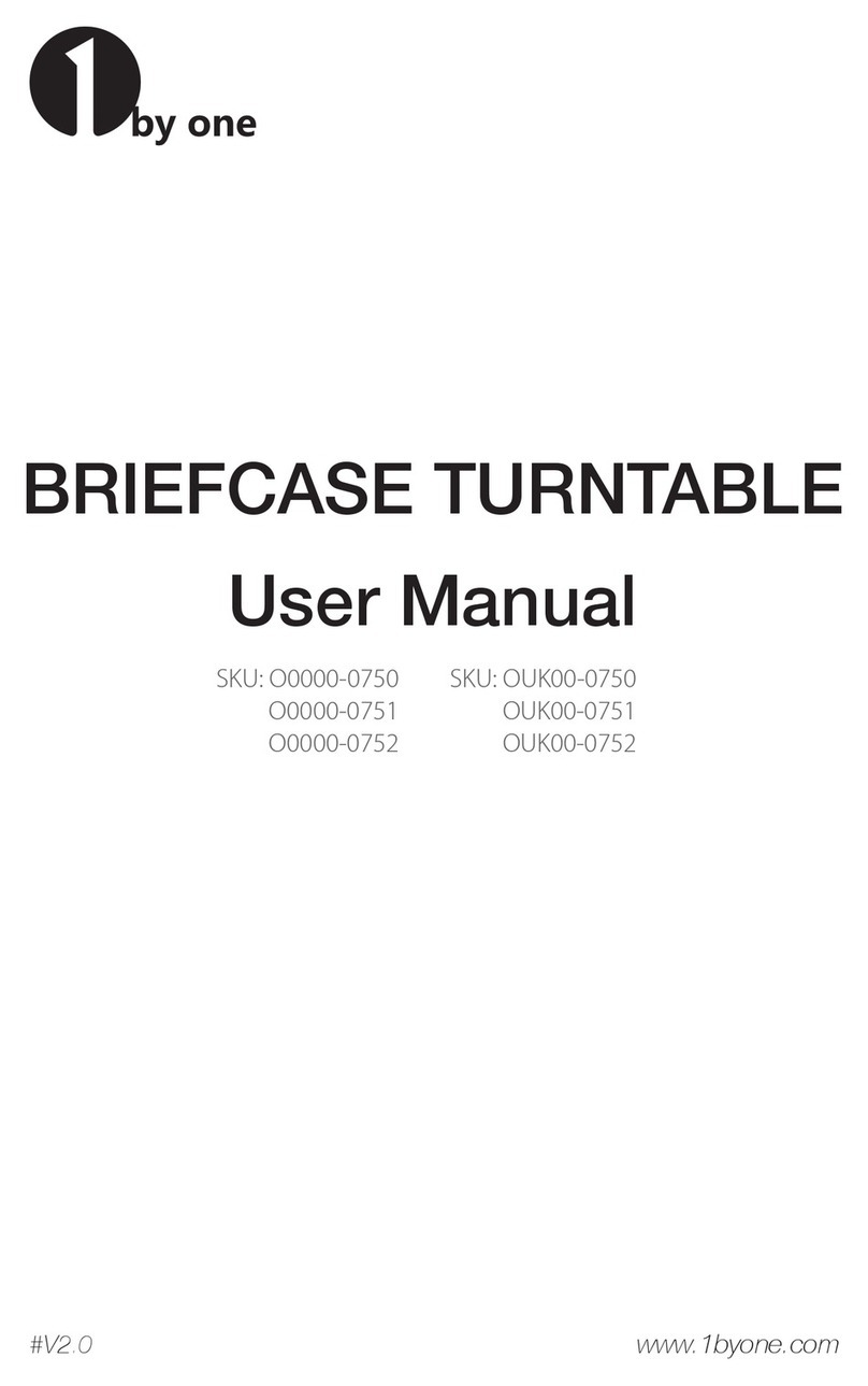 1 BY ONE O0000-0750 user manual