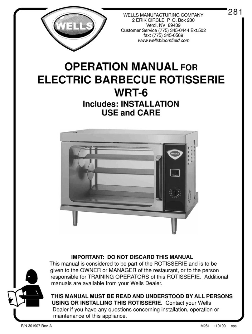 Wells WRT-6 Operation manual