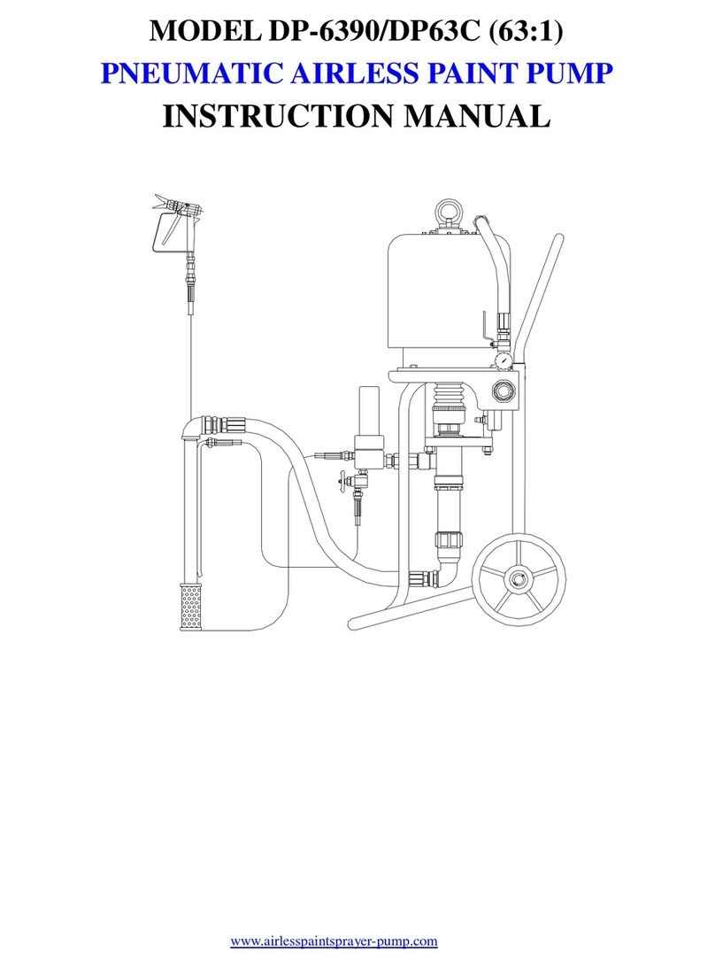 Airless DP-6390 instruction manual
