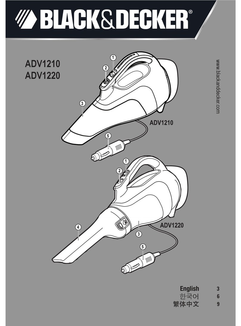 Black & Decker ADV1210 User manual