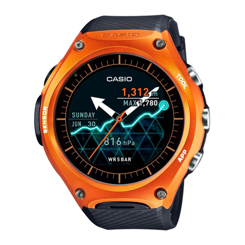 Casio WSD-F10 User manual
