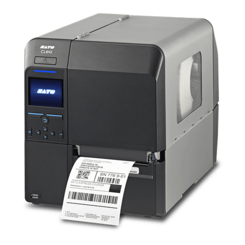 SATO CL4NX RIDF User manual
