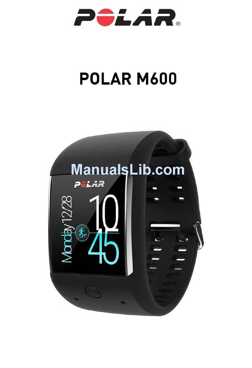 Polar Air M600 user manual