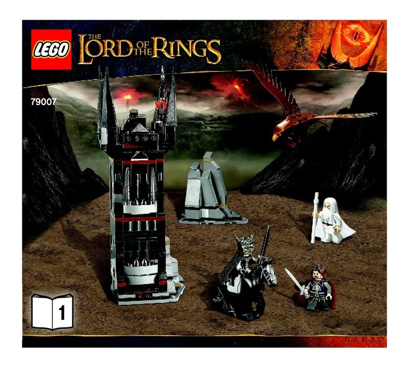 LEGO THE LORD OF THE RINGS 79007 Instruction Manual