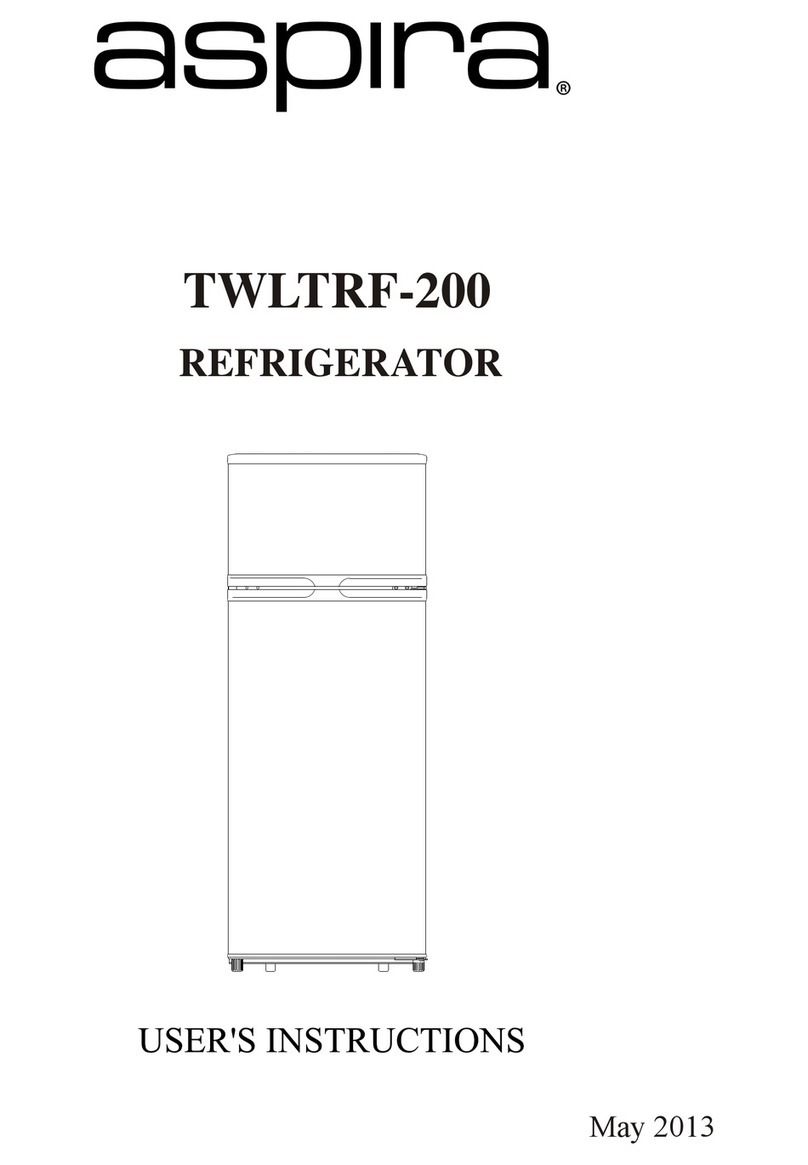 Aspira TWLTRF-200 User instructions